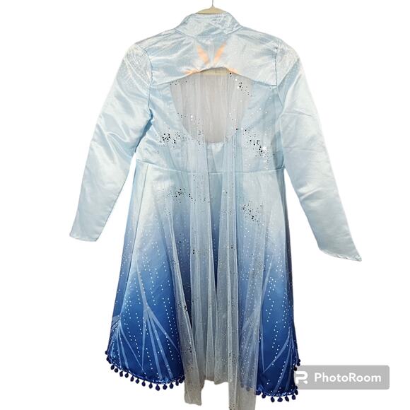 Unbranded Elsa Long Dress/Coat from Frozen Non-US Size 150 / 36.5" Long - Picture 2 of 6